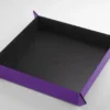 Gamegenic - Magnetic Dice Tray Square: Black / Purple