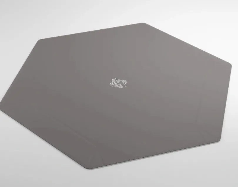 Gamegenic - Magnetic Dice Tray Hexagonal: Black / Gray