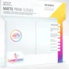 Gamegenic Matte Prime Sleeves White 100 Sleeves Gamegenic