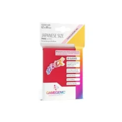Gamegenic - Prime Japanese Sized Sleeves Red (60 Sleeves)