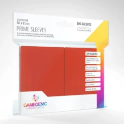 Gamegenic - Prime Sleeves Red (100 Sleeves)