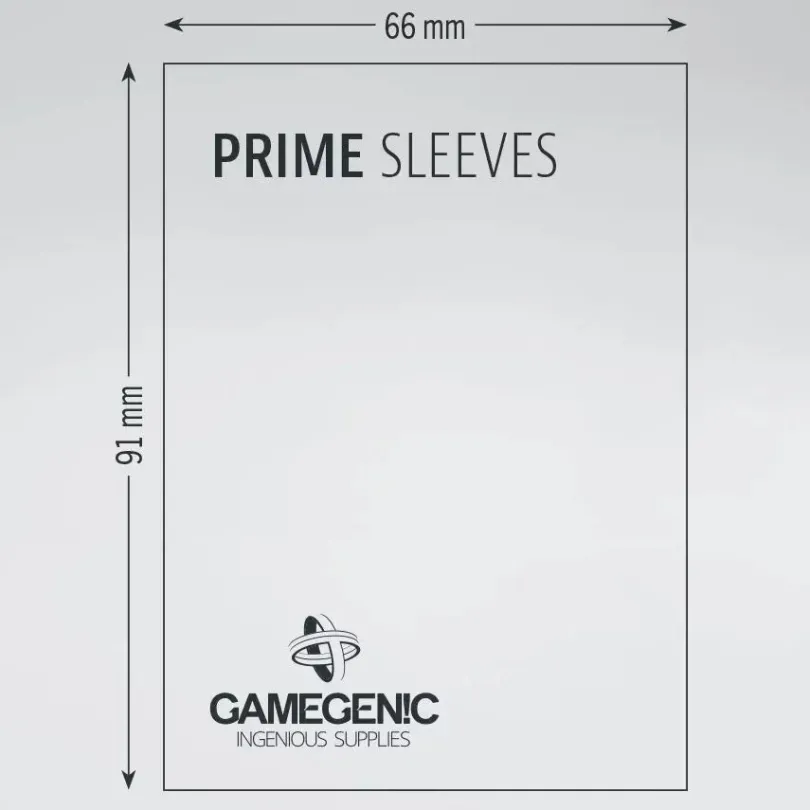 Gamegenic Prime Sleeves White 100 Sleeves Gamegenic