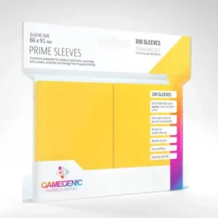 Gamegenic - Prime Sleeves Yellow (100 Sleeves)