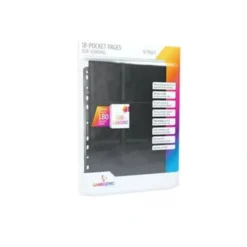 Gamegenic - Sideloading 18-Pocket Pages 10 pcs pack Black