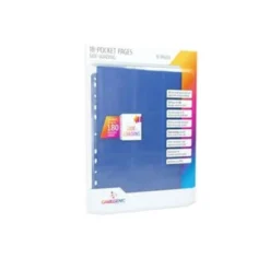 Gamegenic Sideloading 18 Pocket Pages 10 Pcs Pack Blue Gamegenic
