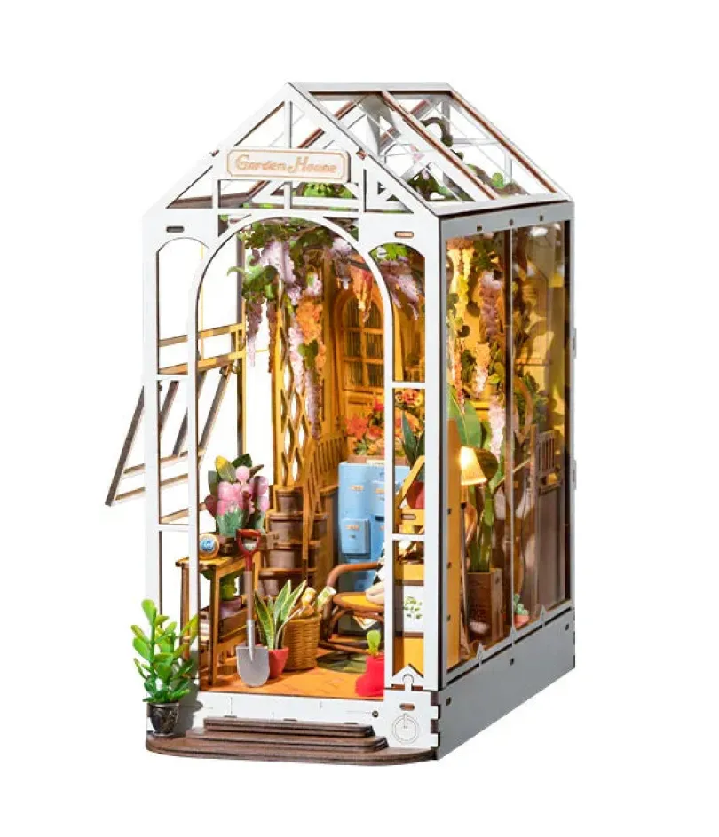 Garden House - Book Nook Kit - Rolife