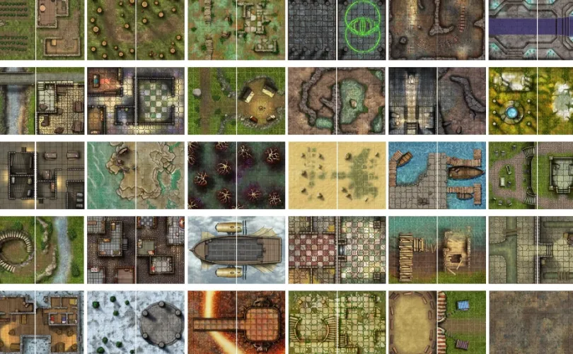 Giant Book of Battle Mats Volume 3