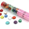 Glass Gaming Stones - Mixed Transulent Glass Stones (40)
