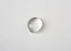 Glass Gaming Stones - Translucent Clear (40)