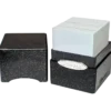 Glitter Satin Cube - Black