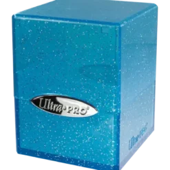 Glitter Satin Cube - Blue