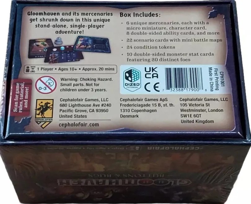 Gloomhaven Buttons & Bugs
