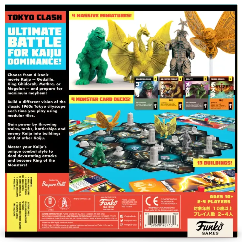 Godzilla Tokyo Clash Strategy Game