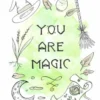 Gratulationskort - You are magic