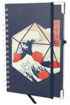 Great Wave Of Dice Deluxe Notebook