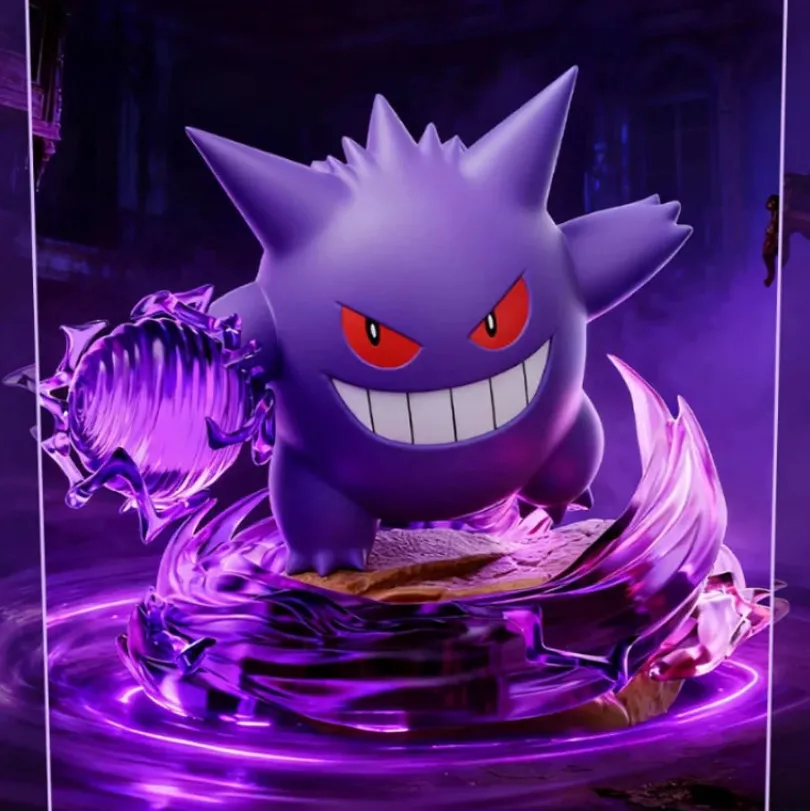 Holly Box Pokemon Gengar Light Up Figure