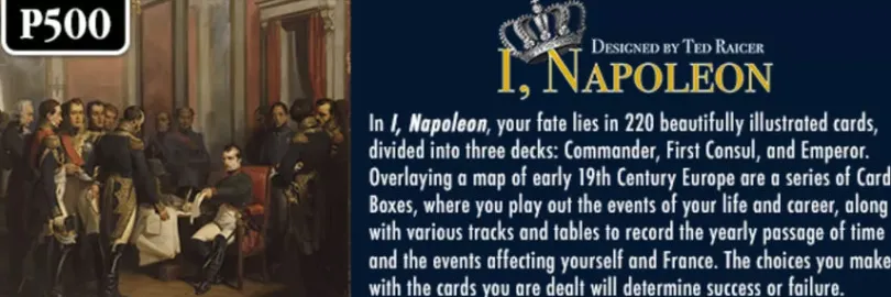 I, Napoleon