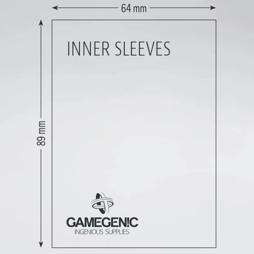 Inner Sleeves - Clear (100 Sleeves)