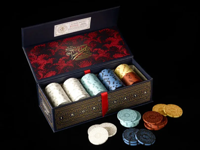 Iron Clays 100 - Gaming Counters for Board Games