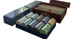 Iron Clays 200 Printed Box with Chips (for Brass etc)