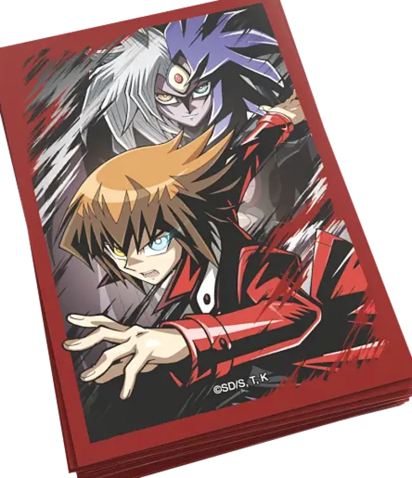Jaden and Yubel Card Sleeves (50 Sleeves)