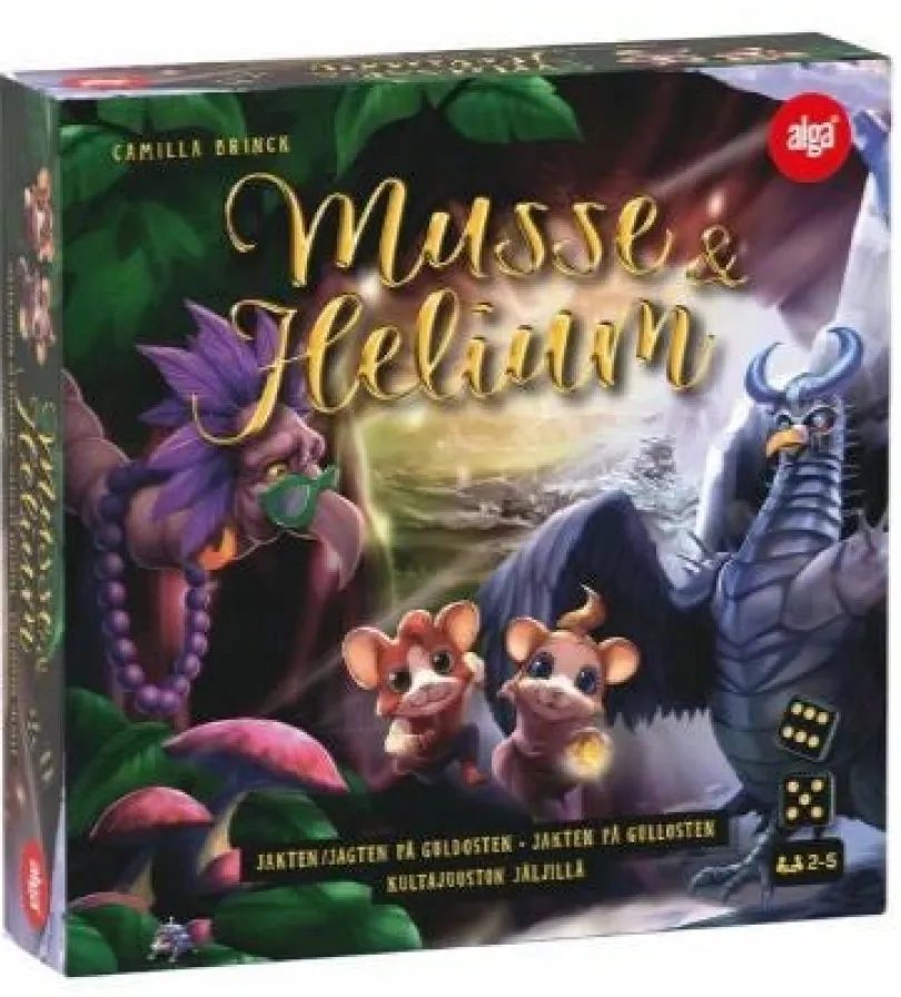 Jakten på Guldosten: Musse & Helium (musse och helium)