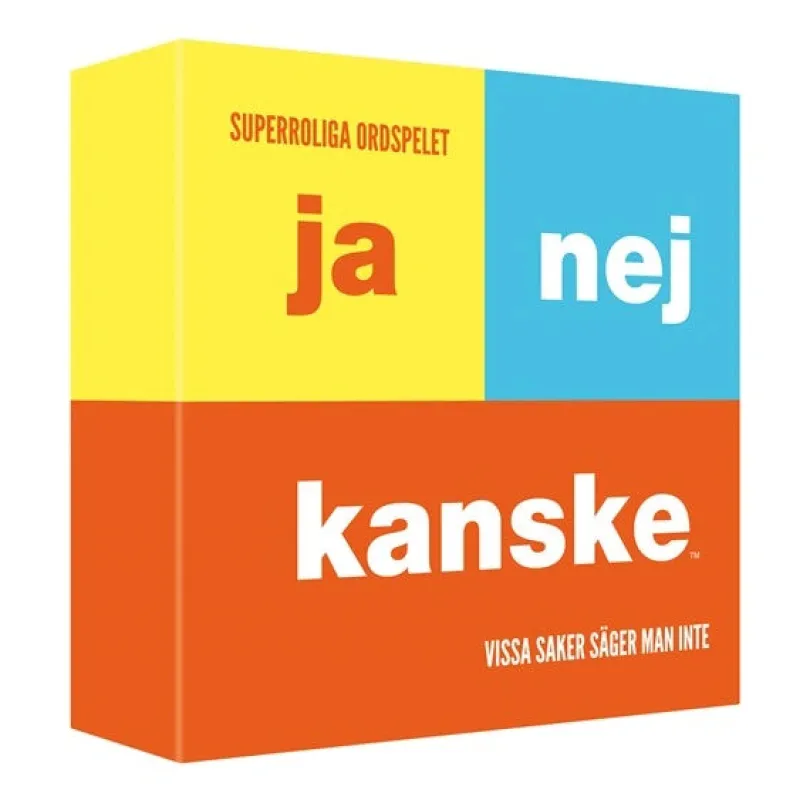Ja, nej, kanske