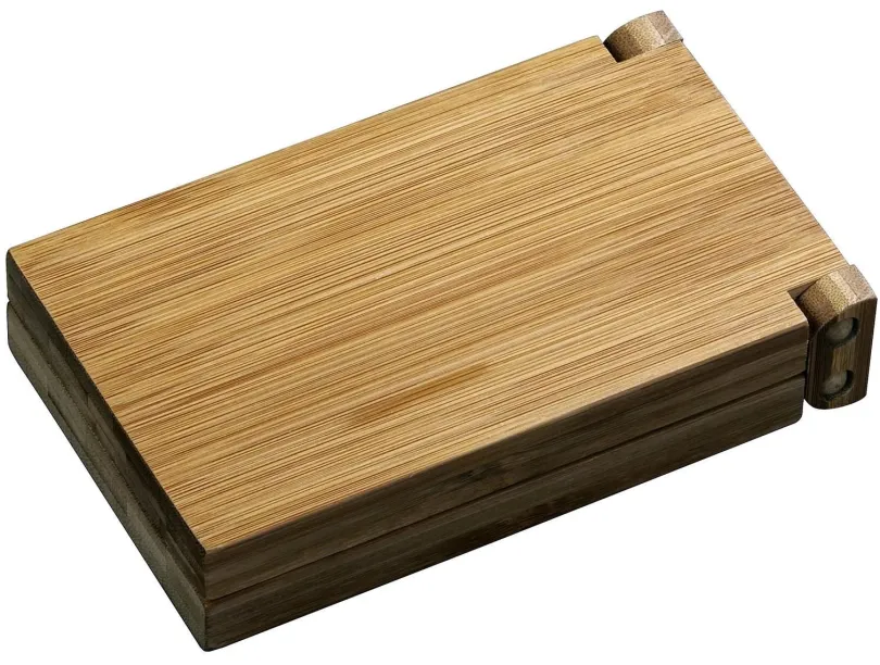 Kalaha / Mancala, foldable, travel game, bamboo (3258)