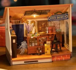 Kikis Magic Emporium Diy Miniature House Bookshelf Decoration Kit Rolife