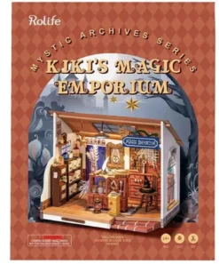 Kikis Magic Emporium Diy Miniature House Bookshelf Decoration Kit Rolife