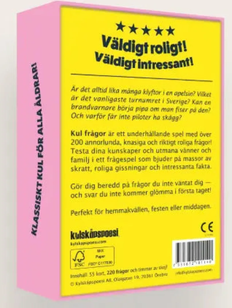 Kul frågor!
