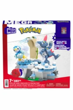 Leksakshallen - Pokemon - Piplup and Sneasel's Snow Day Mega Construx