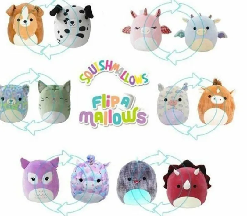 Leksakshallen - Squishmallows Plush Flip-A-Mallow 11cm