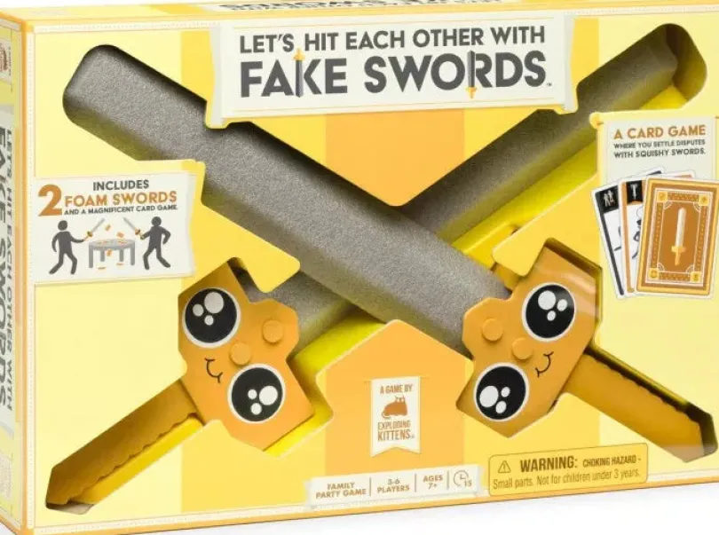 Let's Hit Each Other With Fake Swords