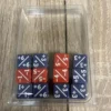 Lila/Röd Positive/Negative D6 Dice 12 mm (12st)