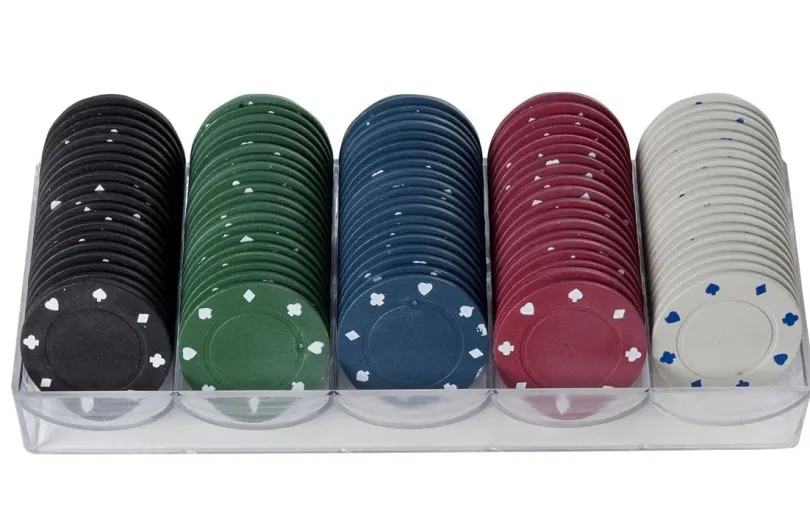 Longfield Games Poker chips 40 mm, 100 pieces
