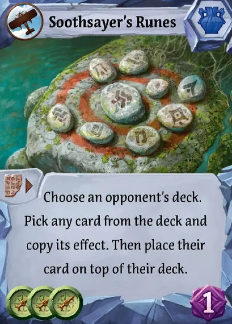 Lost Ruins of Arnak Soothsayer's Runes Promo Card