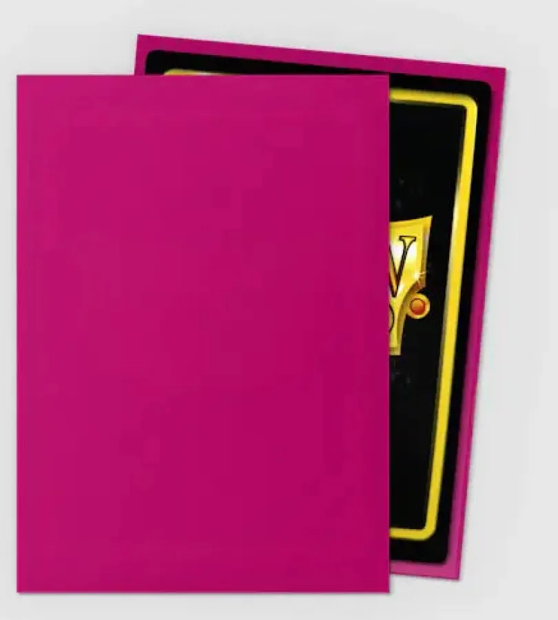 Magenta - Matte Sleeves - Standard Size (100)
