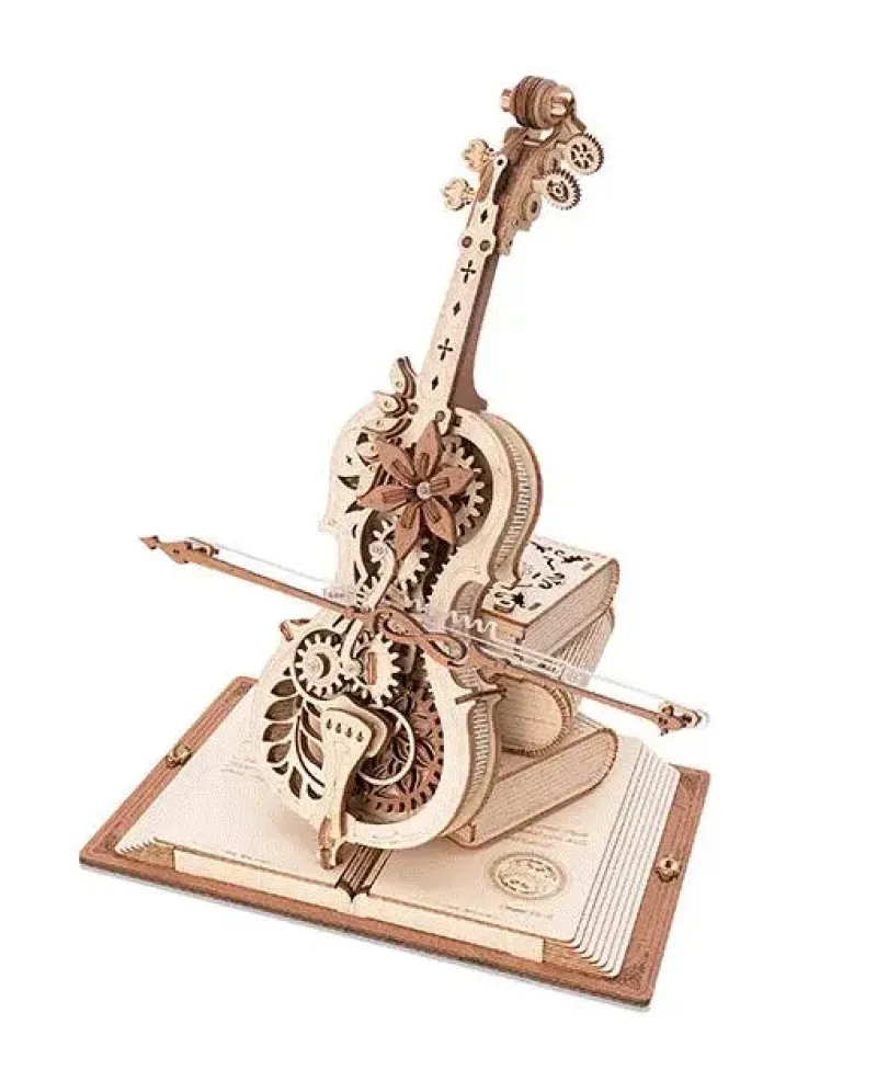 Magic Cello - Mechanical Music Box DIY - Rolife