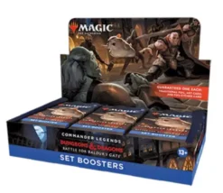 Magic The Gathering - Commander Legends: Battle for Baldur's Gate Set Booster Display