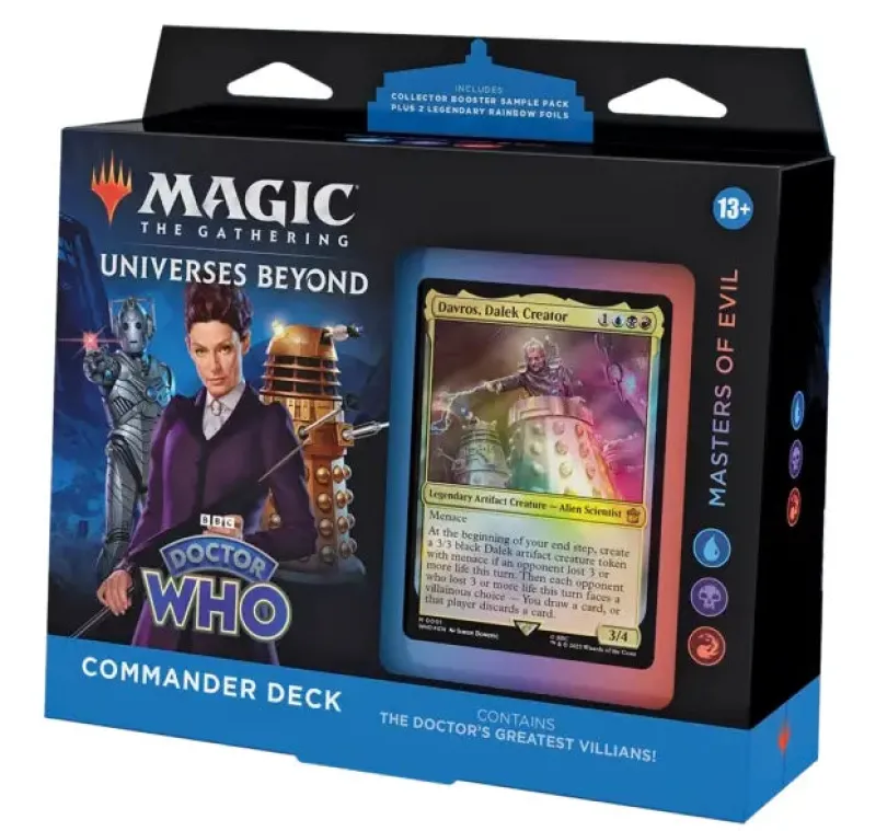 Magic The Gathering: Doctor Who™ Commander Decks - Masters of Evil