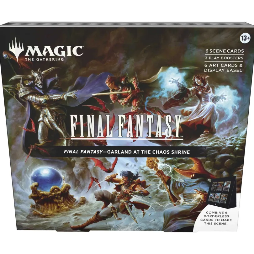 Magic The Gathering: Final Fantasy Scene Box – Garland at the Chaos Shrine