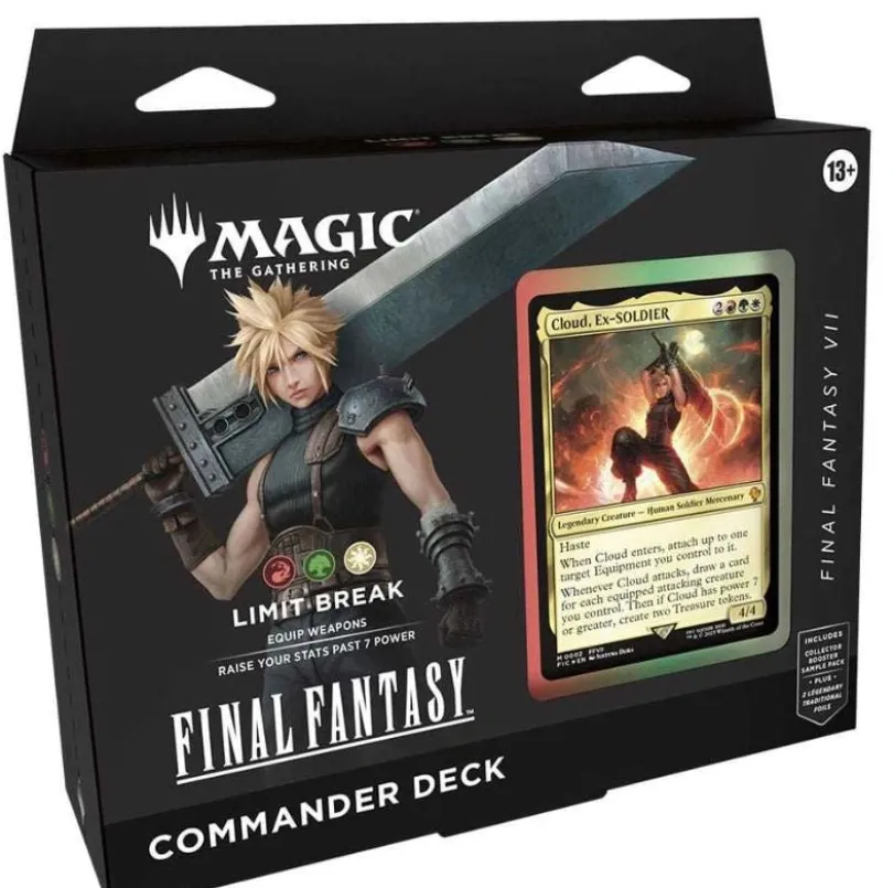 Magic The Gathering Final Fantasy Commander Deck Limit Break