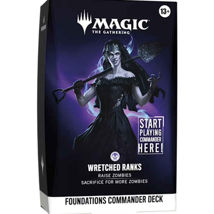 Magic The Gathering Foundations Commander Deck - Wretched Ranks