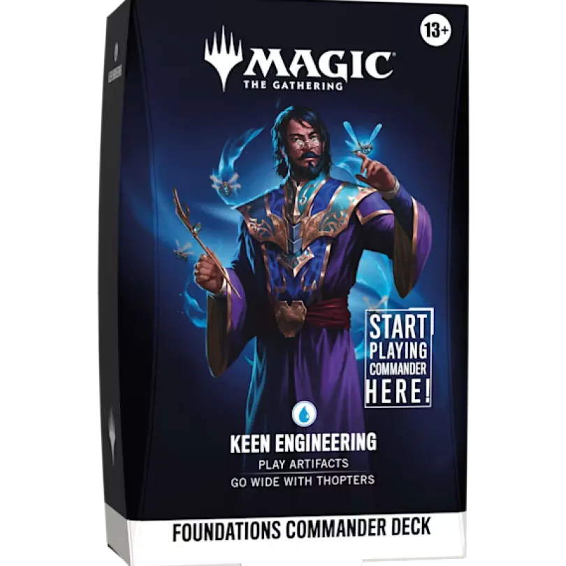 Magic The Gathering Foundations Commander Deck - Keen Engineering