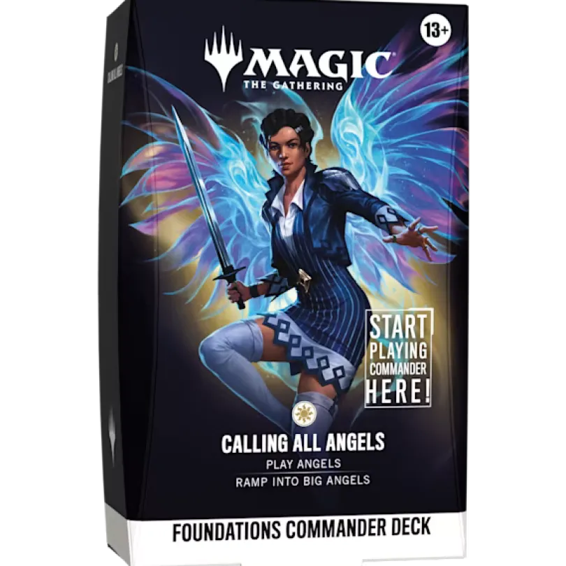 Magic The Gathering Foundations Commander Deck - Calling All Angels