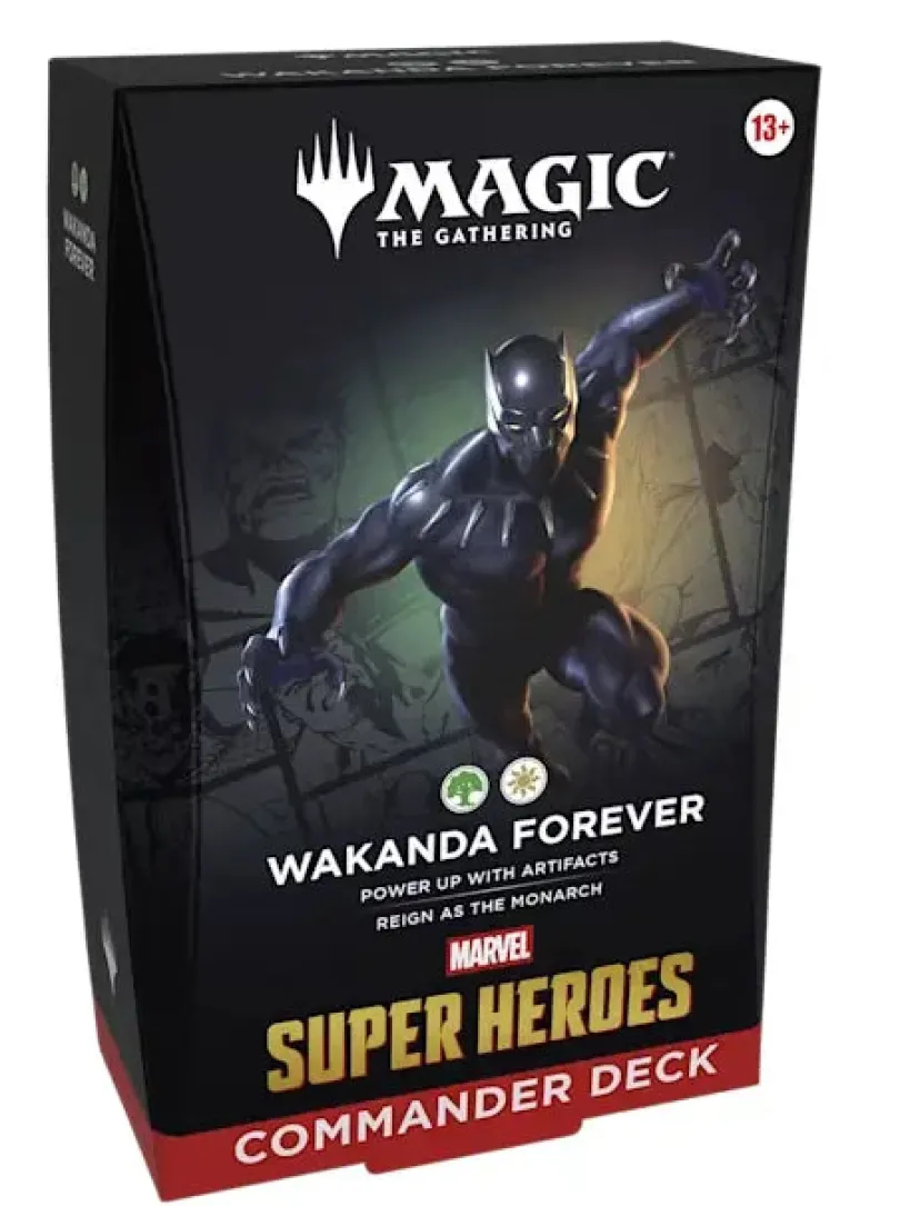 Magic The Gathering Marvel Super Heroes Commander Deck Wakanda Forever
