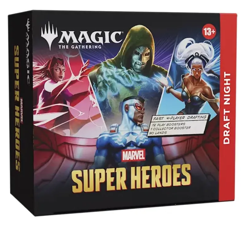 Magic The Gathering Marvel Super Heroes Draft Night Magic The Gathering