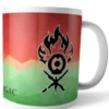 Magic the Gathering Mug Fractal Gruul