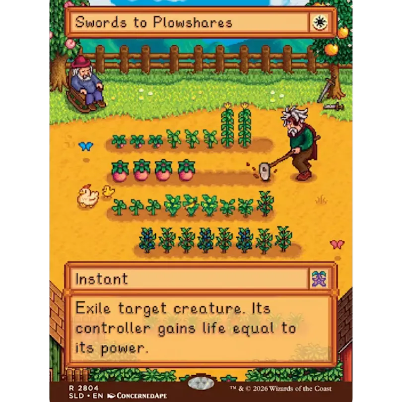 Magic the Gathering Secret Lair x Stardew Valley: Welcome to Stardew Valley